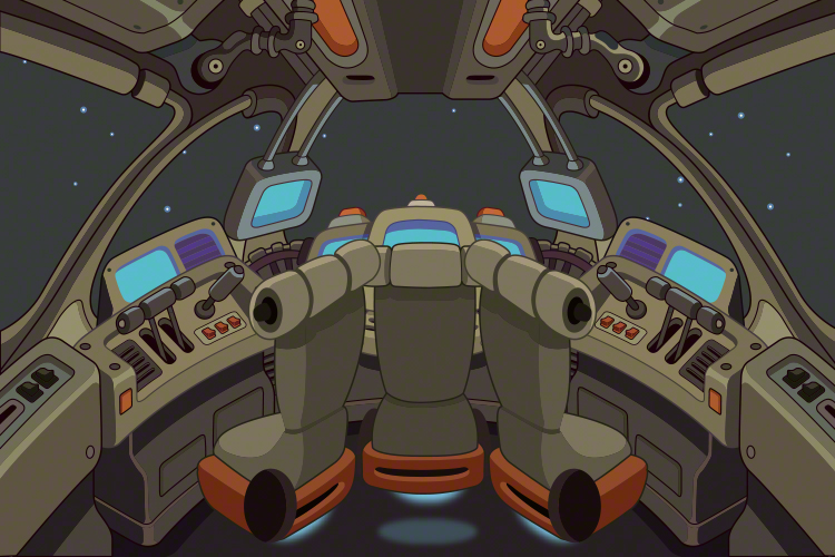 ZOOLOOK Stonefrenge Spaceship Cockpit ZOOLOOK | Stonefrenge
