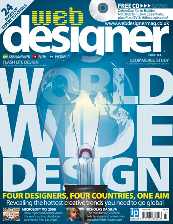 WD 143 Web Designer Issue 143 - Behind the Scenes with Nicholas Da Silva