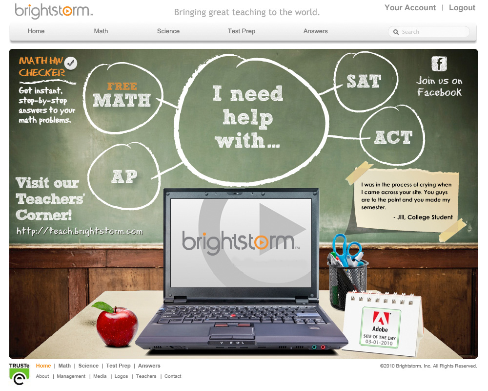ABC7 News - Brightstorm | Website makes math fun, easy to learn 